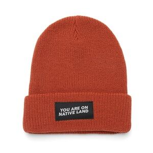 Urban Native “You Are On Native Land” Beanie